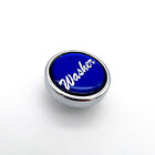 23209 Gloss Blue Inch.washer Dash Knob For Peterbilt Kenworth Freightliner