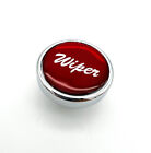 23205 Gloss Red Inch.wiper Dash Knob For Peterbilt Kenworth Freightliner