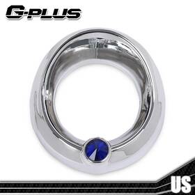 Gpl754r343 Gplusmotor Chrome Gauge Cover Fit For Older Freightliner Century Or Coronado Columbia