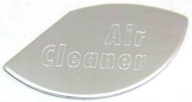 68437 Grand General Gg Gauge Emblem For Peterbilt Air Cleaner Block Letters Stainless Gg#68437