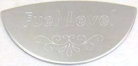 68443 Grand General Gg Gauge Emblem For Peterbilt Fuel Level Stainless Block Letters Gg#68443