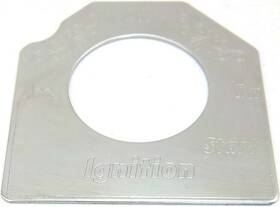 68457 Grand General Gg Switch Plate For Peterbilt Ignition Key Stainless Steel 2001-06 Gg#68457