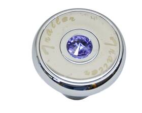 Hts3543p Hana Truck Sport Hts 3543p Air Brake Knob Deluxe Screw-on Trailer Light Purple Jewel Chrome Each