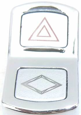 4603 Hana Truck Sport Hts Rocker Switch Cover For Peterbilt 2006 And Newer Hazard Light Translucent Hts#4603