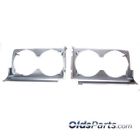 Hh7172 Cutlass Supreme Headlight Head Light Housing Pair