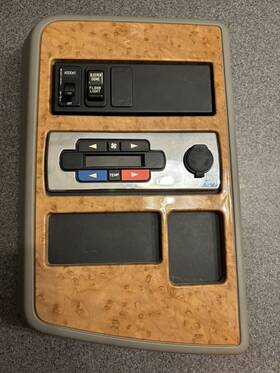 2356196 International Prostar 113 Temperature Control Panel Hvac Bezel Sleeper