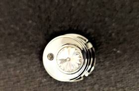 41193 Kenworth A/c Heater Knob 2006 And Up Clear Jewel Plastic