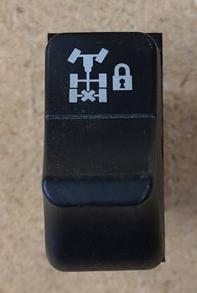 Kenworth P27-1173-060 Switch-wheel Diff Lock Rr Rear Axle