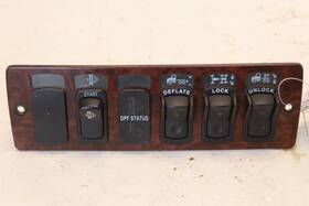 S64-1043-6 Kenworth 96-2010 T2000 Dpf Deflate Diff Lock Unlock 5th Switch Panel Oem