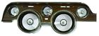 M3548cc  Dynacorn Ford Mustang Deluxe Wood Grain Dash Instrument Bezel Lenses