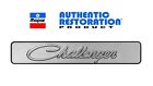 Sc6000 Mopar Authentic Restoration Product Dodge Challenger Dash Emblem Insert With