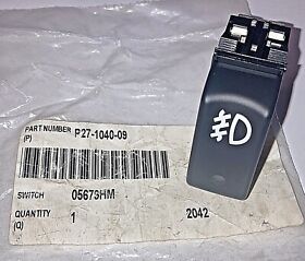 P27-1040-09 New Oem Paccar Kenworth Center Fog Lamps Rocker Control Switch
