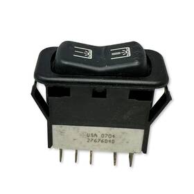 27676040 Optima / Nabi Oem 29dd Bus Interior Light Rocker Switch Dual Lens 6-pin 12v/24v