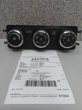 Q21-6032-2341 Peterbilt 2437975 Replaces H 579 2016 Temperature Control 3695776