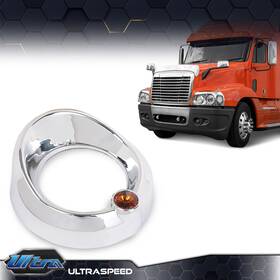 Ult-1115-5 Pit66 Fit For Gauge Cover Older Freightliner Century Jewel Visor 2 3/8 Orange
