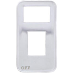 48157 Polished Stainless Steel Small Paddle Switch Bezel For International 9000 Series