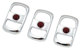42054 Rocker Switch Covers For Freightliner Red Jewel Plastic Up#42054 Set Of 3