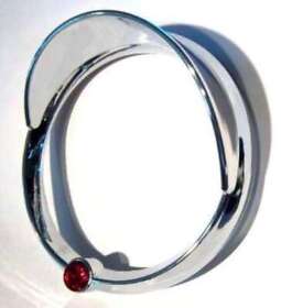 40628 Speedometer Or Tachometer Gauge Cover For Freightliner Century Red Up#40628 Each
