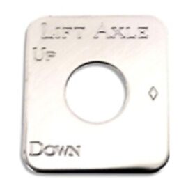 Ke701la2 Stainless Steel Switch Plate Lift Axle For Kenworth