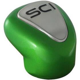 901577 Steering Creations Green Painted Sloped Shift Knob For Eaton 9 And 10 Speed Transmissions