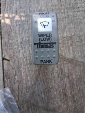 52005579 Thomas New Bus High Low Park Windshield Wiper Rock Switch
