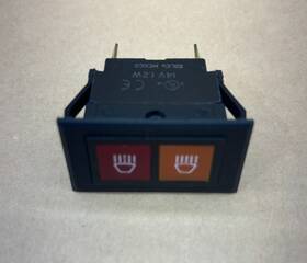 52002241 Thomas Built Bus Warning Light Amber Red Dash Console