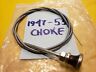 Tr-169 Counterpart Automotive Ford Pickup Choke Cable With Chrome Knob Nice