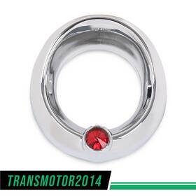 Tra134839 Transmotor2014 Fit For 2005 And Older Peterbilt Red Jewel 2 1/4 Inch Visor Up Gauge Cover New