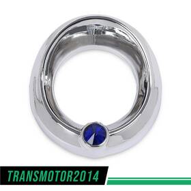 Tra649233 Transmotor2014 Fit For Older Freightliner Century Blue Jewel Visor 2 3/8 Gauge Cover New