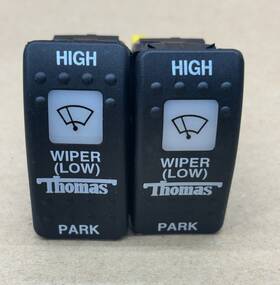 52003119 Transportation South Lot Of 2x Wiper Rocker Switch Thomas Bus Part
