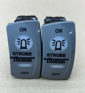 52003174 Transportation South Lot Of 2x Strobe Rocker Switch