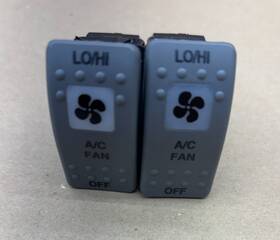 52006609 Transportation South Lot Of 2x A/c Fan Rocker Switch Bus Part