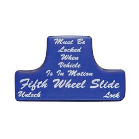 United Pacific 21020-1b Dash Switch Label Guard Sticker Only Inch Fifth Whee