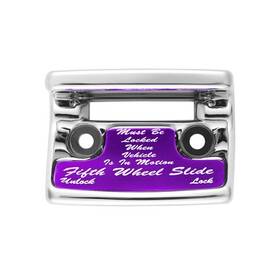 21023 United Pacific Dash Switch Cover Guard Inch Fifth Wheel Purple