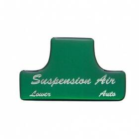 United Pacific 21026-1g Dash Switch Label Guard Sticker Only Inch Suspension