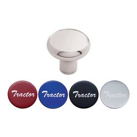 United Pacific 22989 Air Brake Valve Control Knob Inch Tractor Chrome Deluxe