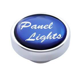 23216 United Pacific Dash Knob Inch Panel Lights Blue Glossy Sticker