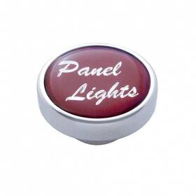 23219 United Pacific Dash Knob Inch Panel Lights Red Glossy Sticker