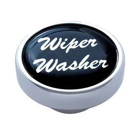 23243 United Pacific Dash Knob Inch Wiper/washer Black Glossy Sticker