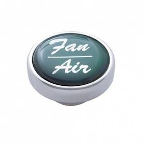 23251 United Pacific Dash Knob Inch Fan/air Green Glossy Sticker