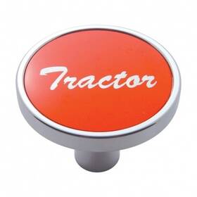 United Pacific 23268 Air Brake Valve Control Knob Inch Tractor Short Red