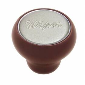 23559 United Pacific Dash Knob Inch Wiper Wood Deluxe Silver Glossy Sticker