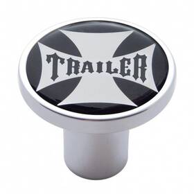United Pacific 23660 Air Brake Valve Control Knob Inch Trailer Black Maltese