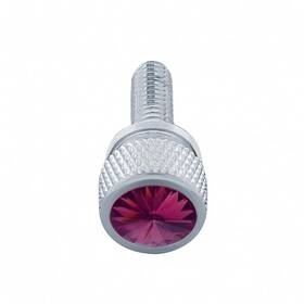 United Pacific 23811 Dash Panel Screw Short With Purple Diamond Fo