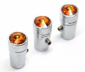 40211-3 United Pacific 40211 Toggle Switch Extensions For Peterbilt Amber Jewel 1 Inch Chrome Up#40211-3 Per Pkg
