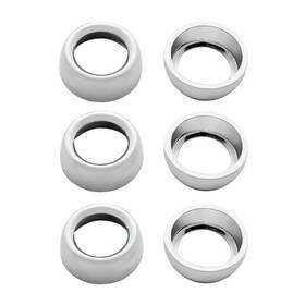 40893 United Pacific Toggle Switch Cover Chrome Plastic For Freightliner 40893 United Pacific Toggle Switch Cover Chrome Plastic For Freightliner