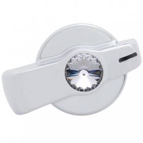 United Pacific 41173 Chrome A/c Knob Clear Crystal By Swarovski For Freightliner