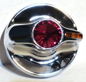 41320 United Pacific A/c Heater Knob For Kenworth 2002-2005 Amber Indicator Red Jewel Up#41320 Each