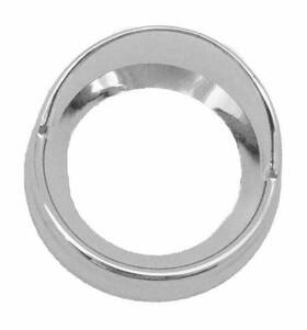 United Pacific Up 20531 Gauge Cover For Kenworth 2 5/16 Inch Classic Style Chrome Plastic Up#20531 Pair