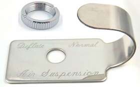 23003 United Pacific Up Switch Guard Air Suspension For Peterbilt 1987-2000 Stainless Face Nut Up#23003